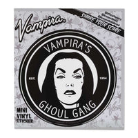 Thumbnail for Vampira Ghoul Gang Mini Vinyl Sticker - Kreepsville