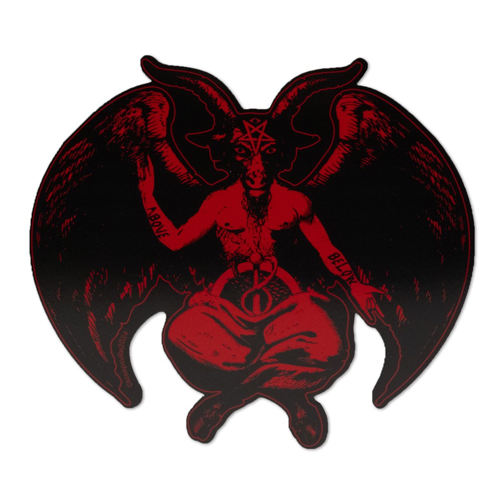 Baphomet Vinyl Sticker - Kreepsville