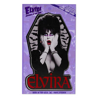 Thumbnail for Elvira Coffin Bats Vinyl Sticker - Kreepsville