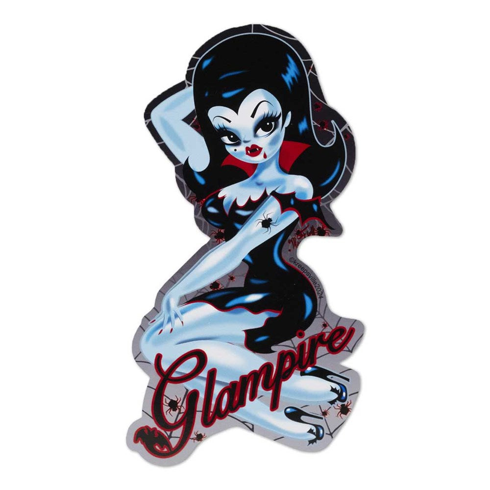 Glampire Pin-up Vinyl Sticker - Kreepsville