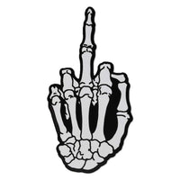 Thumbnail for Skeleton Hand Finger Vinyl Sticker - Kreepsville