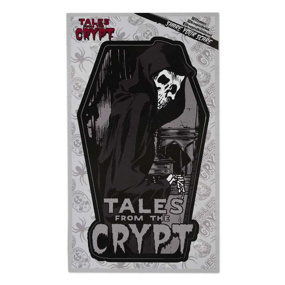 Tales From The Crypt Reaper Vinyl Sticker - Kreepsville