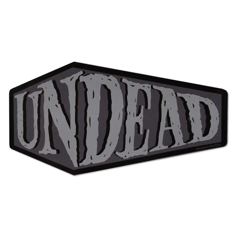 Undead Coffin Sticker - Kreepsville