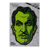 Thumbnail for Vincent Price Classic Face Vinyl Sticker - Kreepsville