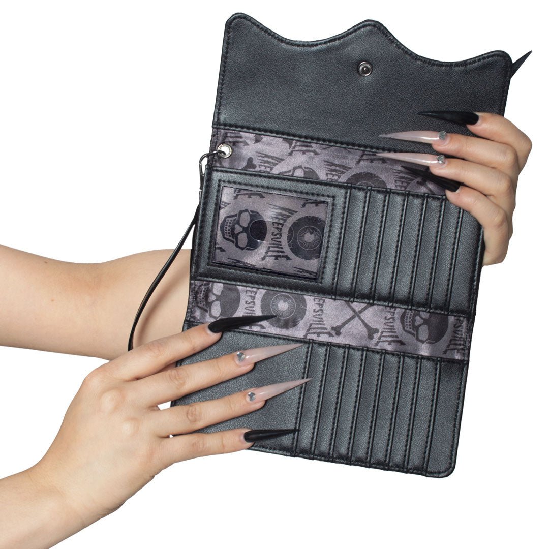 Death Repeat Trifold Wallet - Kreepsville