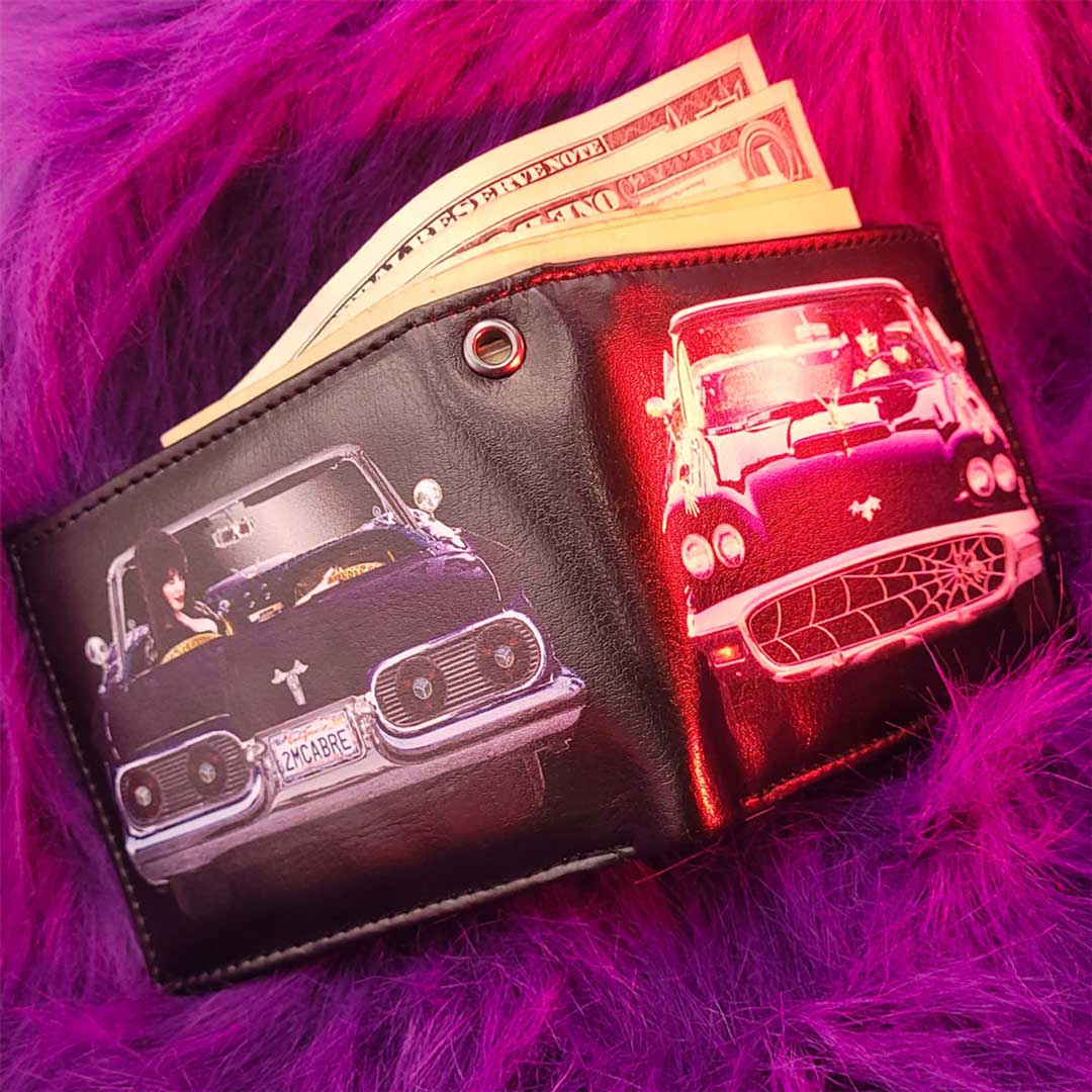 Elvira Macabre Mobile Bi Fold Wallet - Kreepsville