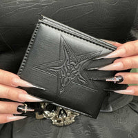 Thumbnail for Hail Satan Bi Fold Wallet - Kreepsville