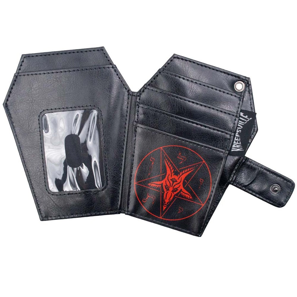 Baphomet Coffin Wallet - Kreepsville