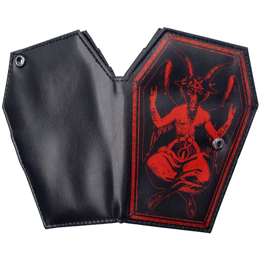 Baphomet Coffin Wallet - Kreepsville