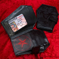 Thumbnail for Baphomet Coffin Wallet - Kreepsville