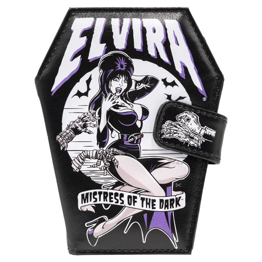 Elvira Coffin Wallet Monster Hands