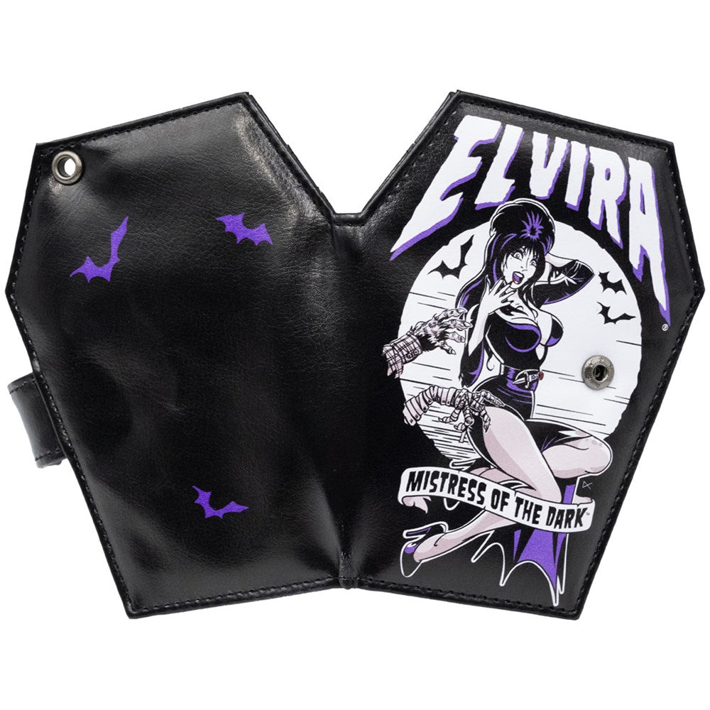 Elvira Coffin Wallet Monster Hands - Kreepsville