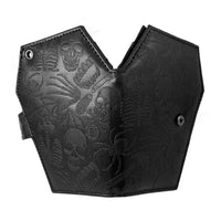 Thumbnail for Embossed Skull Coffin Wallet - Kreepsville