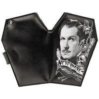 Thumbnail for Vincent Price Coffin Wallet Nevermore - Kreepsville