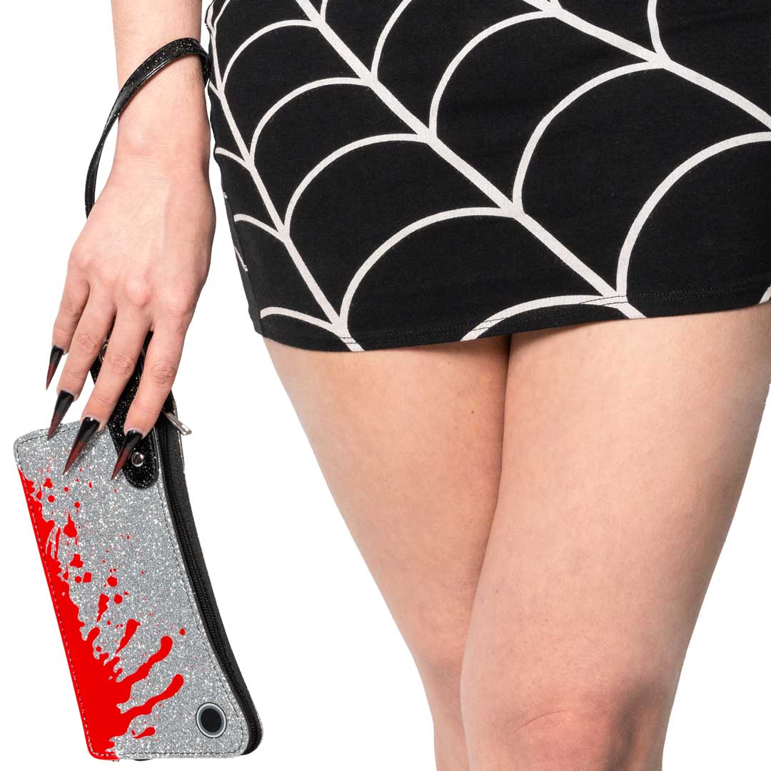 Glitter Cleaver Mini Clutch Wallet