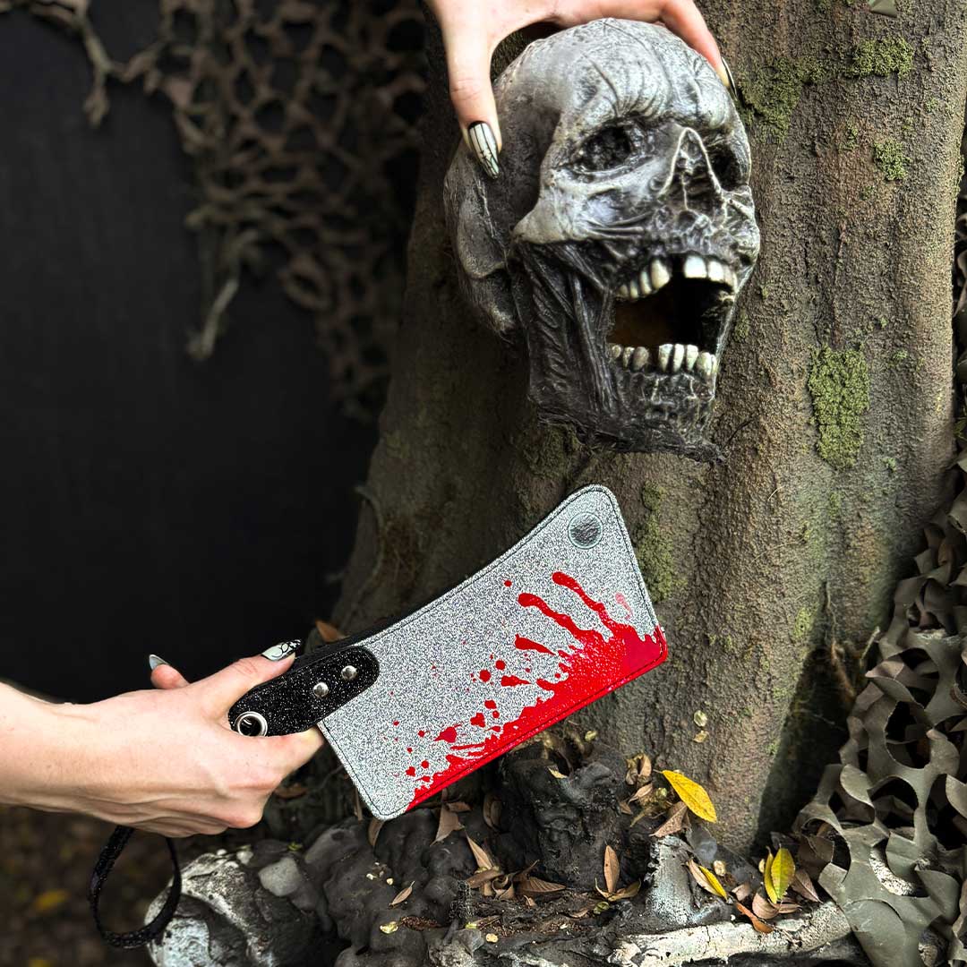 Glitter Cleaver Mini Clutch Wallet - Kreepsville