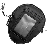 Thumbnail for Embossed Skull Zip Wallet ID Case - Kreepsville