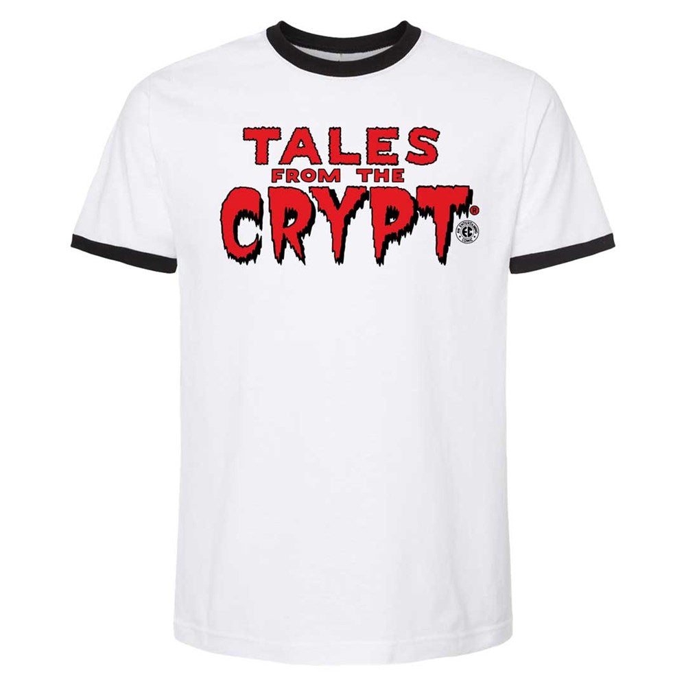 Tales From The Crypt Red Logo Ringer T-shirt - Kreepsville