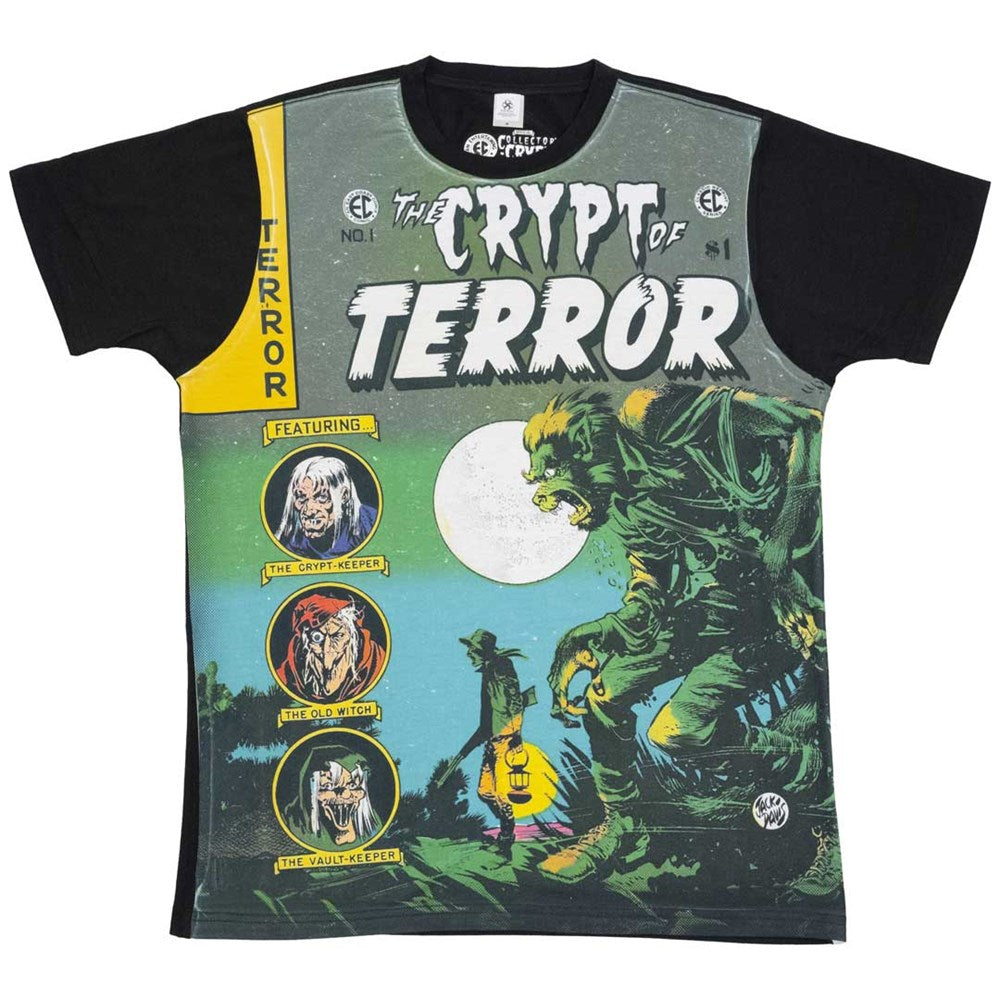 Crypt Of Terror Werewolf Moon Full Sub T-Shirt - Kreepsville