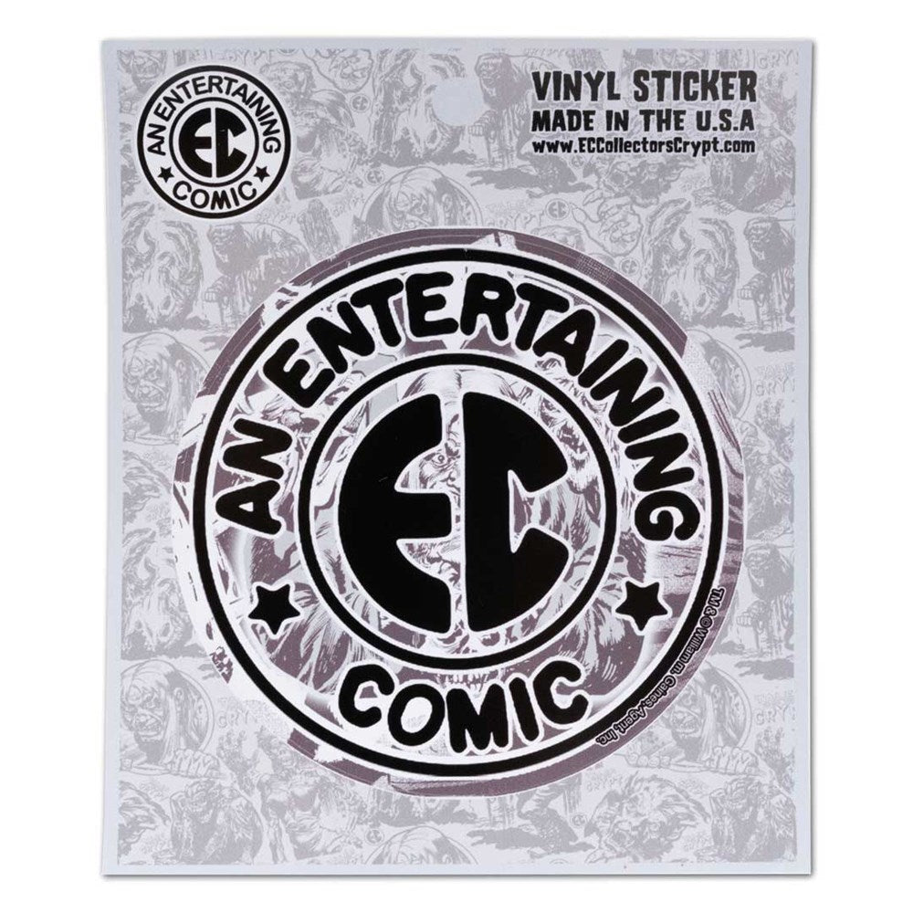EC Comics Logo Circle Sticker - Kreepsville