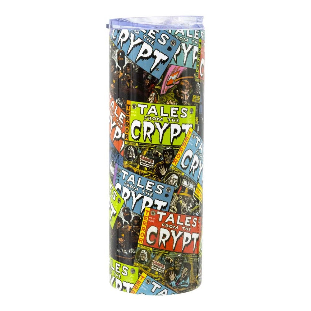 Tales From The Crypt Covers Repeat Skinny Tumbler - Kreepsville