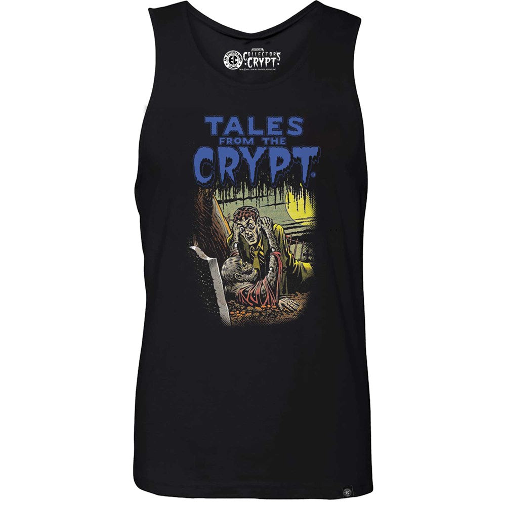 Tales From The Crypt Zombie Rise Men's Black Tank - Kreepsville