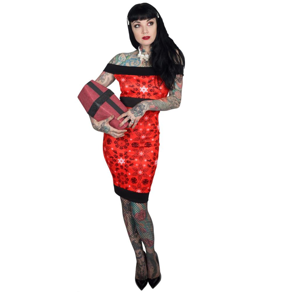 Krampus Pencil Dress - Kreepsville