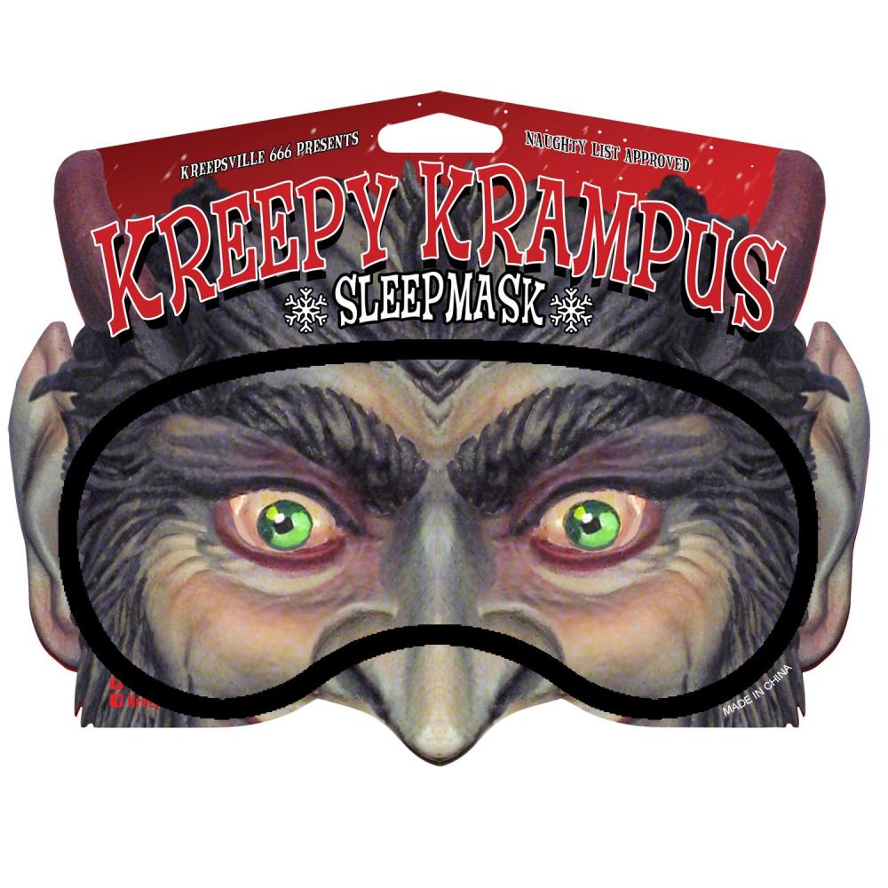 Krampus Sleep Mask - Kreepsville