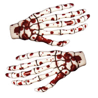 Thumbnail for Skeleton Bone Hand Hairslides Blood Splattered - Kreepsville