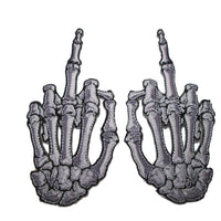 Thumbnail for Skelli Hand Finger Bone Patch Pair White - Kreepsville