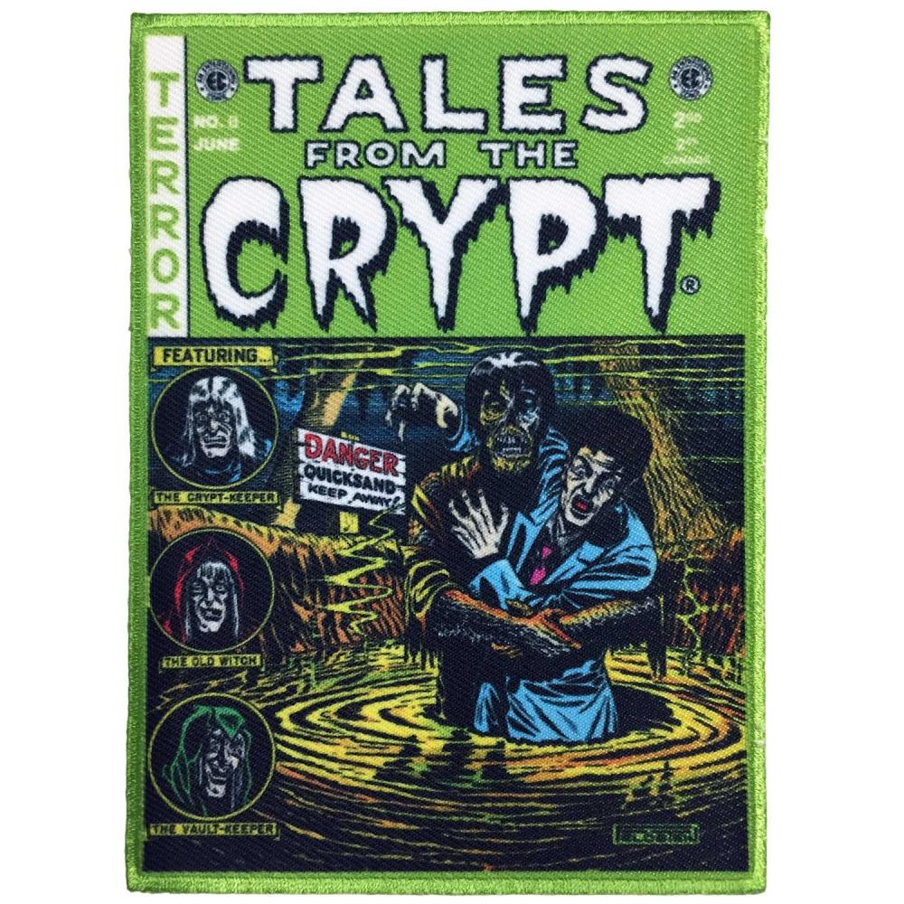 Tales From The Crypt Green Comic Patch - Kreepsville