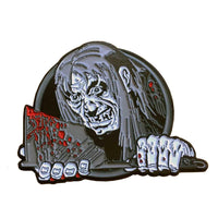 Thumbnail for Tales From The Crypt Keeper Axe XL Enamel Pin Badge - Kreepsville