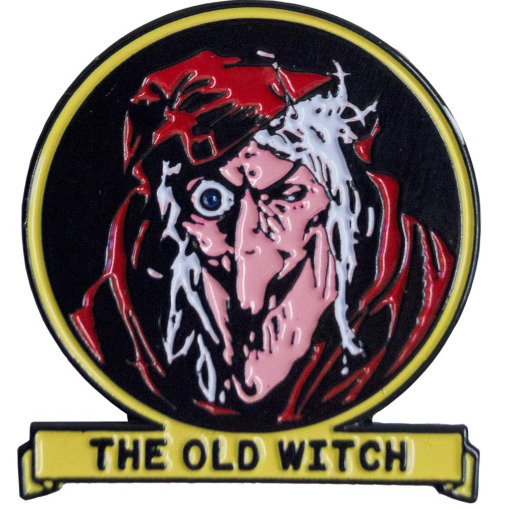Tales From The Crypt Old Witch Enamel Pin Badge - Kreepsville