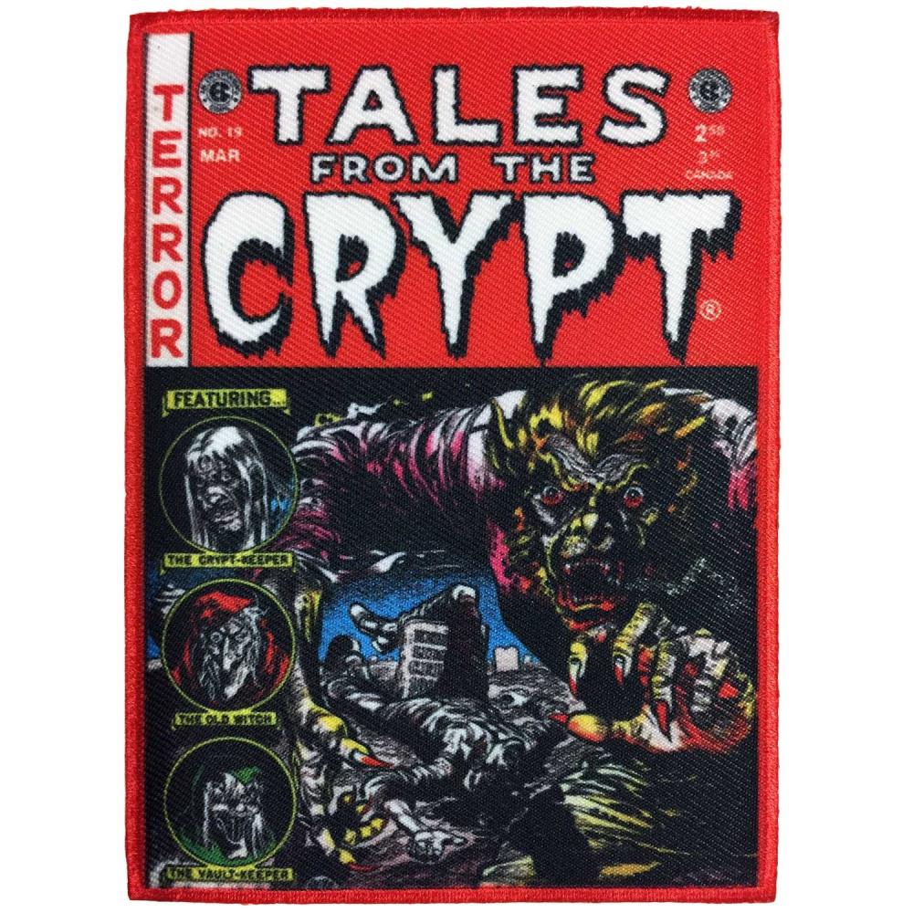 Tales From The Crypt Red Comic Patch - Kreepsville