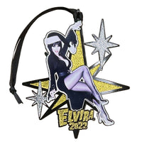 Thumbnail for Elvira Gold Star Holiday 2022 Ornament - Kreepsville