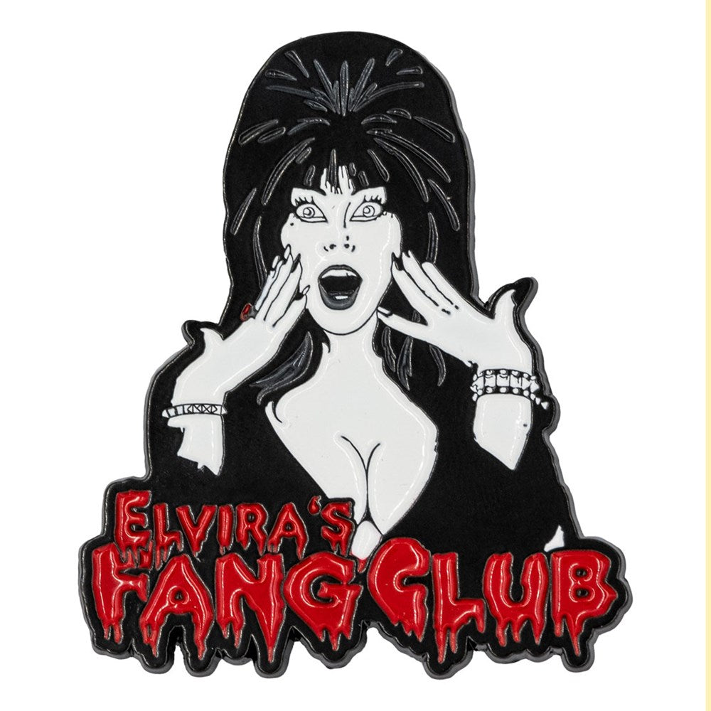 Elvira's Fang Club Enamel Pin - Kreepsville