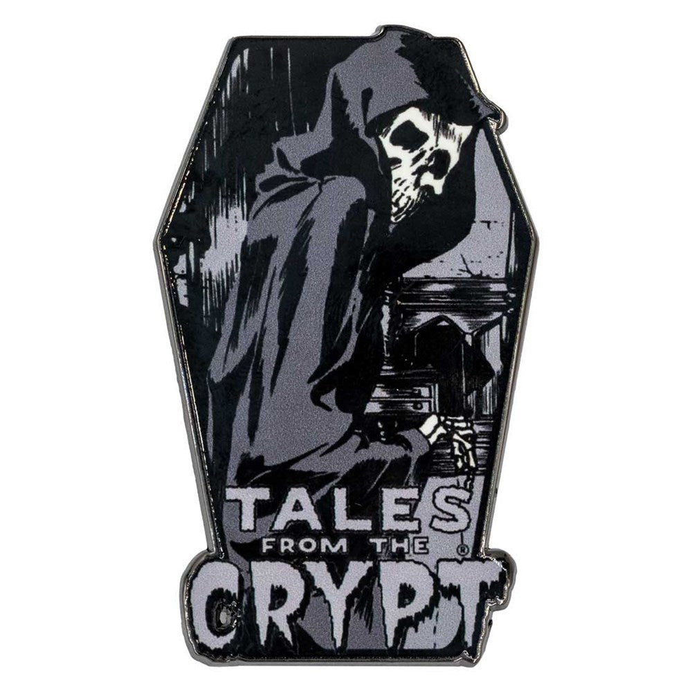 Tales From The Crypt Reaper Coffin Enamel Pin - Kreepsville