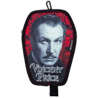 Thumbnail for Vincent Price Red Repeat Coffin Clip Pouch - Kreepsville