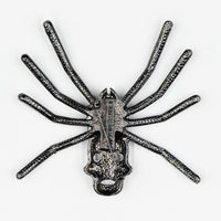 Thumbnail for Dia Spider Skull Brooch Clear - Kreepsville