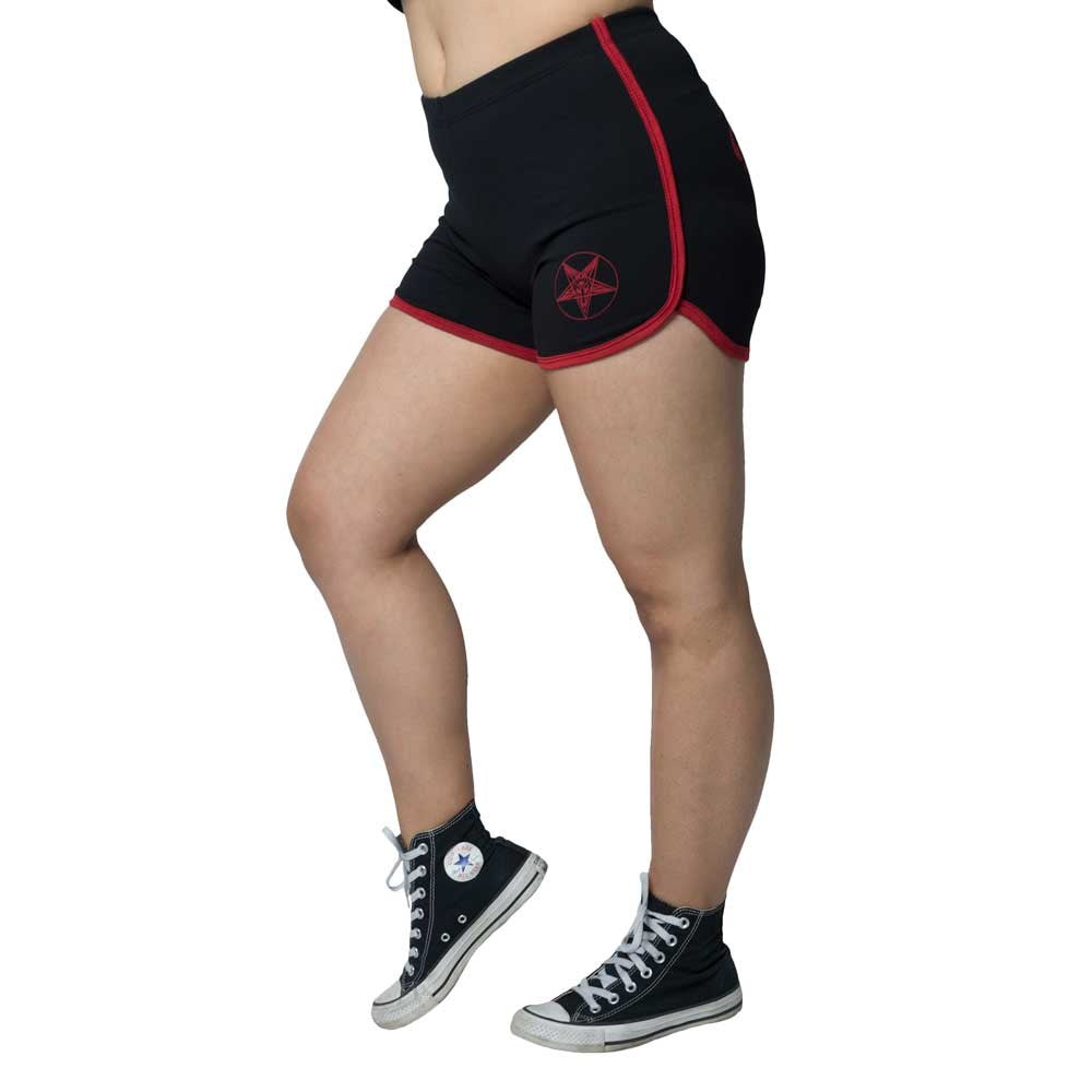Satanic Goat Womens Booty Shorts - Kreepsville
