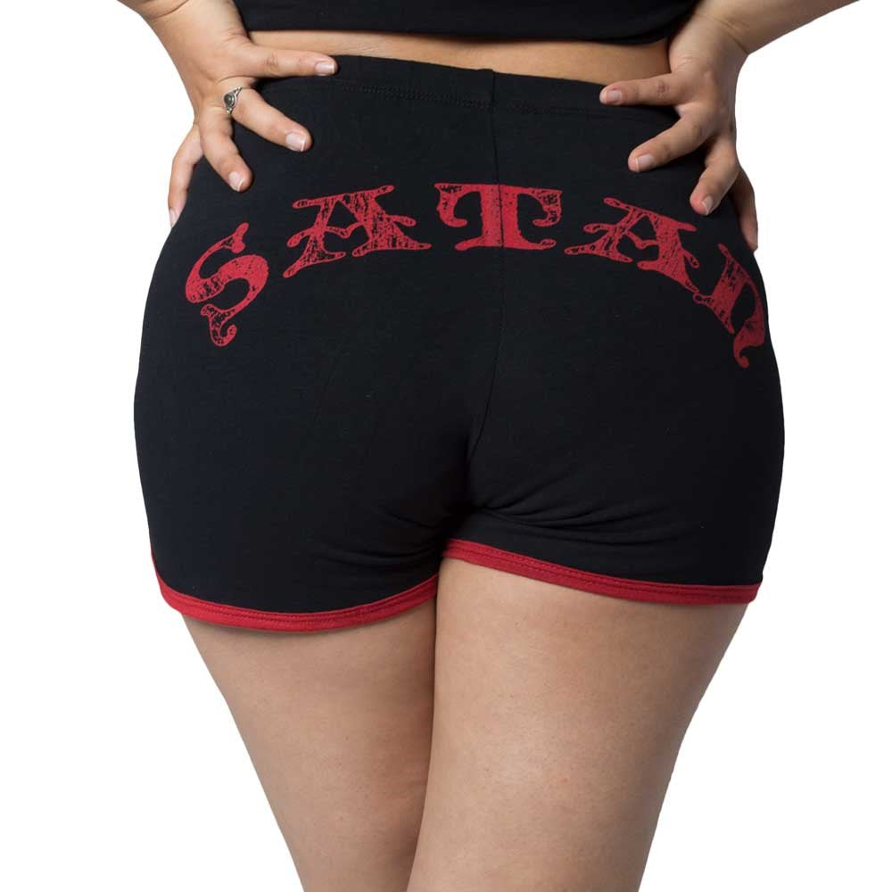 Satanic Goat Womens Booty Shorts - Kreepsville