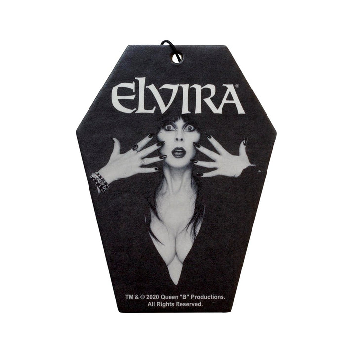 Kreepsville 666 Elvira Mistress of The Dark Coffin Gothic Air Freshener HWAFECC