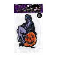 Thumbnail for Elvira Pumpkin Pinup Air Freshener - Kreepsville