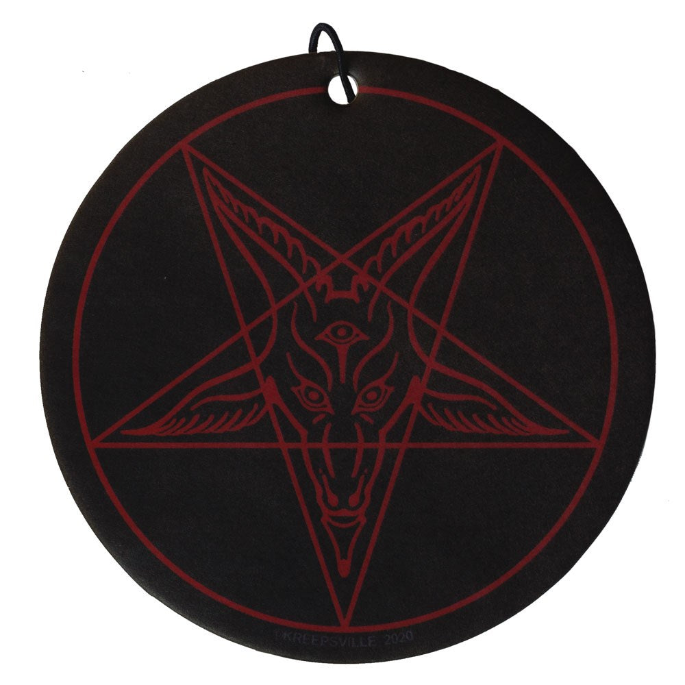 Satanic Circle Air Freshener - Kreepsville