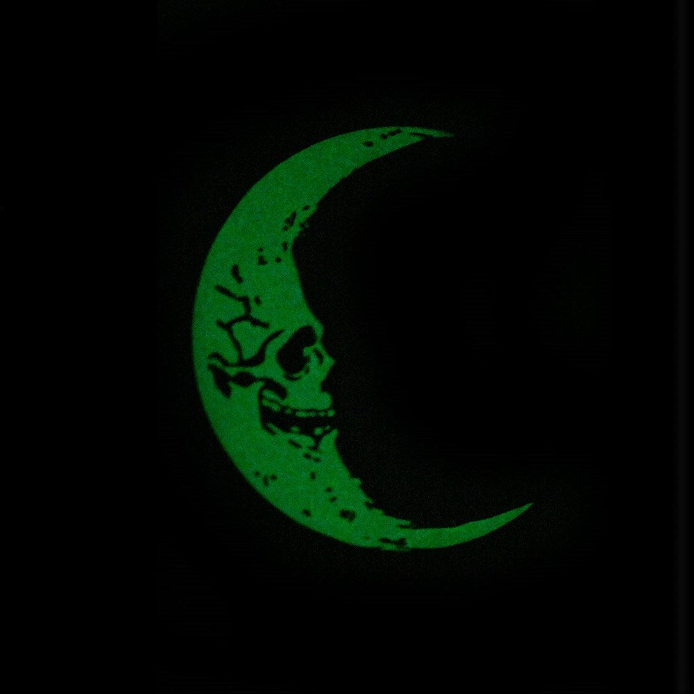 Skull Crescent Moon Glow In The Dark Air Freshener - Kreepsville
