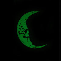 Thumbnail for Skull Crescent Moon Glow In The Dark Air Freshener - Kreepsville