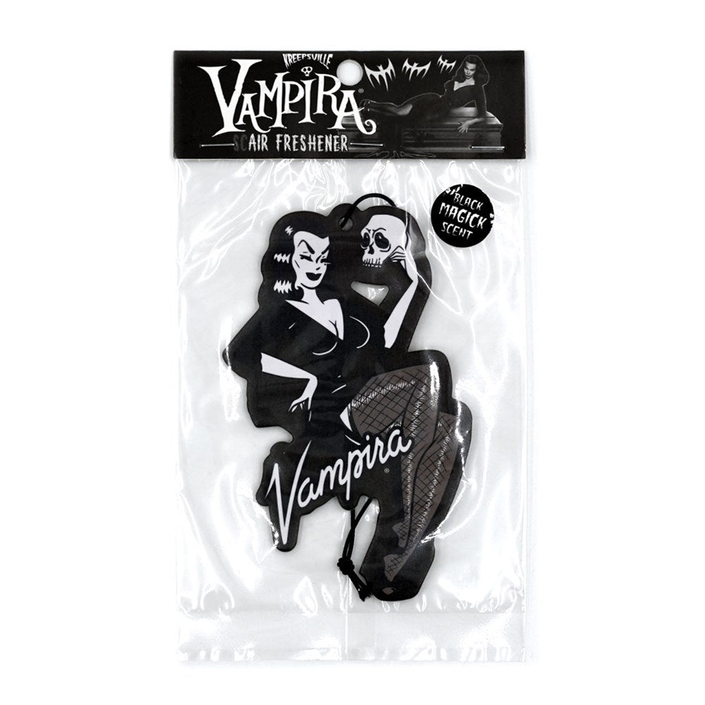 Vampira Skull Air Freshener - Kreepsville