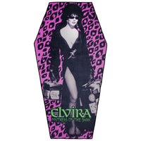 Thumbnail for Elvira Leo Coffin Beach Towel - Kreepsville