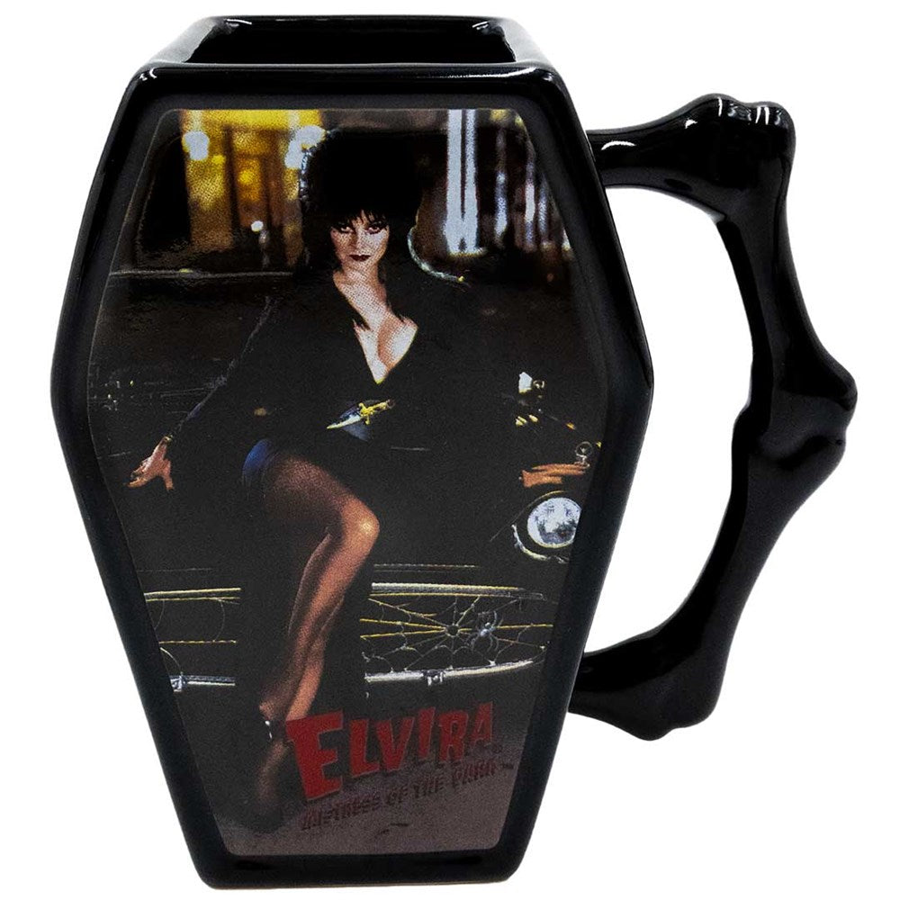 Elvira Macabre Mobile Coffin Mug - Kreepsville