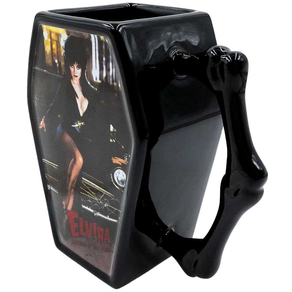 Elvira Macabre Mobile Coffin Mug - Kreepsville